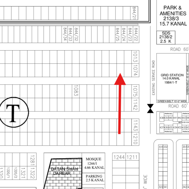 1 Kanal Best Price Pair Plots Available For Sale in DHA Lahore Phase 7-1