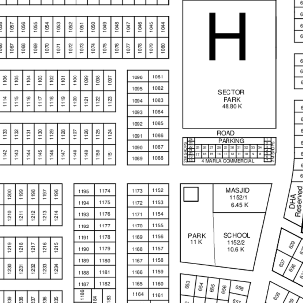 Facing Park 1 Kanal Residential Plot Available For Sale In DHA Lahore Phase 9 Prism-1