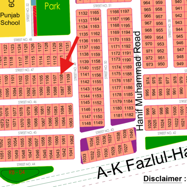 Direct Deal Best Price 1 Kanal Plot For Sale In DHA Multan-1