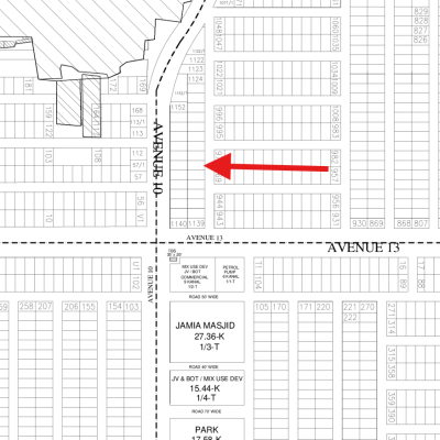 S- 1133 Best Price 1 Kanal Plot Available For Sale In DHA Lahore Phase 7
