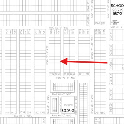 Excellent Location 1 Kanal Plot Is Available For Sale In DHA Lahore Phase 7 Block Y