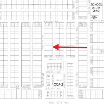 Top Location 1 Kanal Residential Plot Available For Sale In DHA Lahore Phase 7