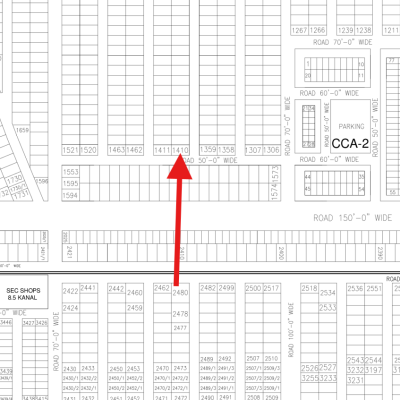 Corner 1 Kanal Plot Available For Sale In DHA Lahore Phase 7 Block Y