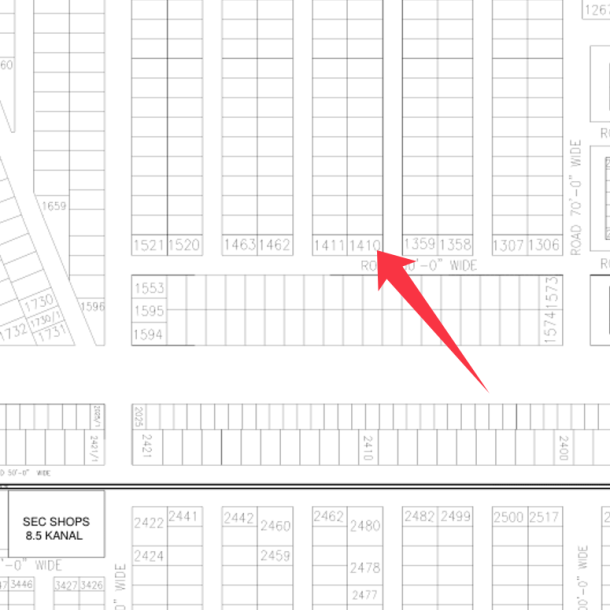 Corner Best Location Plot For Sale In DHA Lahore Phase 7 Block Y-1