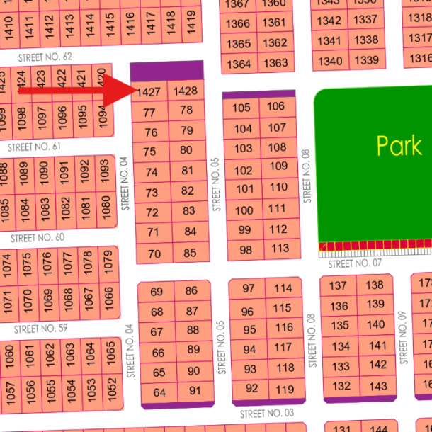 Corner L-1427 Best Location 1 Kanal Plot Available For Sale In DHA Multan-1