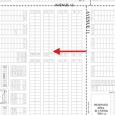 Prime Location 1 Kanal Pair Plots Available For Sale in DHA Lahore Phase 7