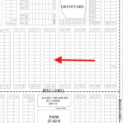 Direct Deal 1 Kanal Plot Available For Sale In DHA Lahore Phase 7