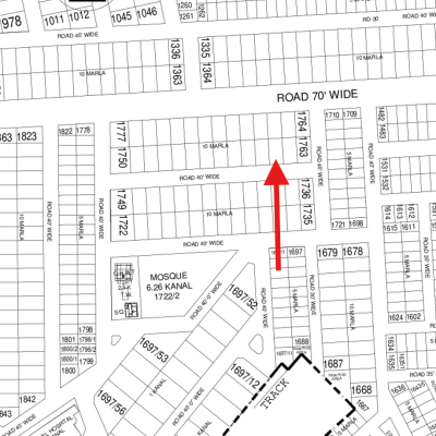 Direct Deal 10 Marla Low Price Plot available For Sale In DHA Lahore Phase 6