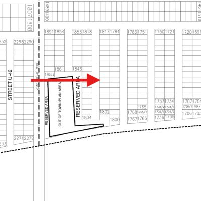 Excellent Location 10 Marla Plot Available For Sale In DHA Lahore Phase 7 Block T