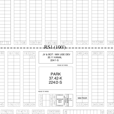 Corner Excellent Location 1 Kanal Plot Available For Sale In DHA Lahore Phase 7