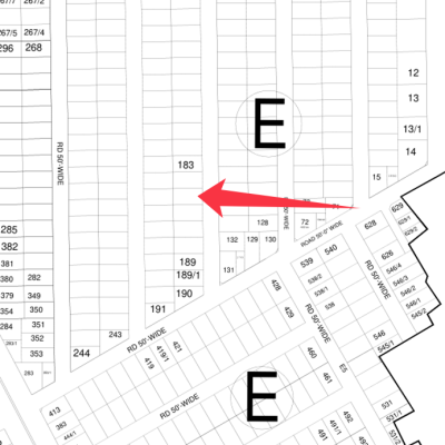 Affordable Price 1 Kanal Pair Plots Available For Sale In DHA Lahore Phase 6