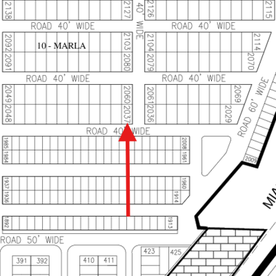 Corner 10 Marla Top Location Plot Available For Sale In DHA Lahore Phase 7