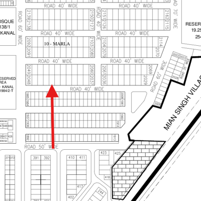 Best Location 10 Marla Residential Plot Available For Sale In DHA Lahore Phase 7 Block T