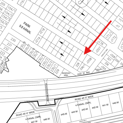 Prime Location 1 Kanal Top Location Residential Plot Available For Sale In DHA Lahore Phase 5