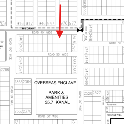 Reasonable 1 Kanal Residential Plot Available For Sale In DHA Lahore Phase 7