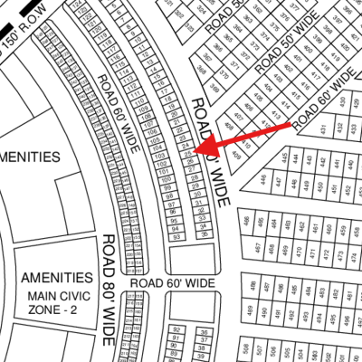 Reasonable Price 8 Marla Commercial Plot Available For Sale In DHA Lahore Phase 9 Prism