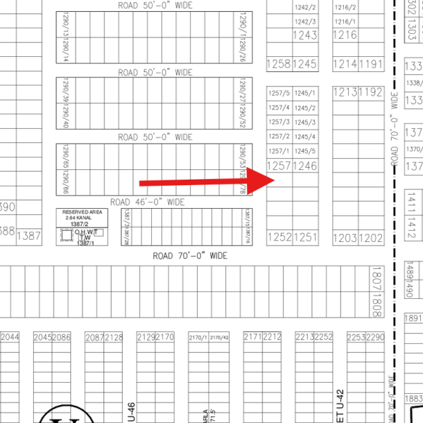 1 Kanal Best Price Pair Plots Available For Sale in DHA Lahore Phase 7-1