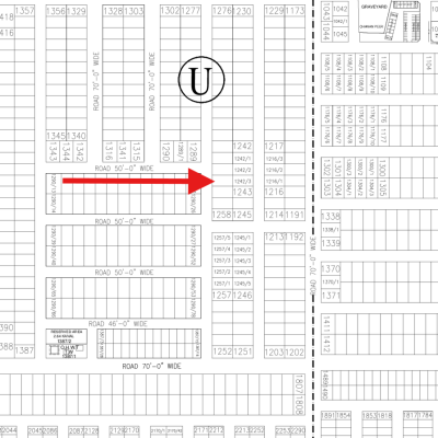 1 Kanal Plot For Sale In DHA Lahore Phase 7 Block U