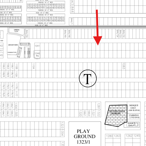 Reasonable 1 Kanal Plot Available For Sale In DHA Lahore Phase 7-1