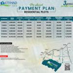 Best Price 10 Marla Plots On Installment Plan Available For Sale In Etihad Town Phase 3