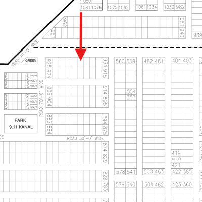 On 150 Feet Road Pair Plots Available For Sale In DHA Lahore Phase 7