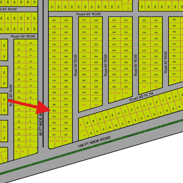 On 80 Feet Road 1 Kanal Plot For Sale In DHA Gujranwala-1