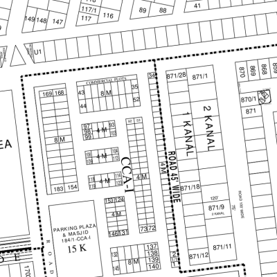 Ideal Location 4 Marla Commercial Plot Available For Sale In DHA Lahore Phase 8 Sector T