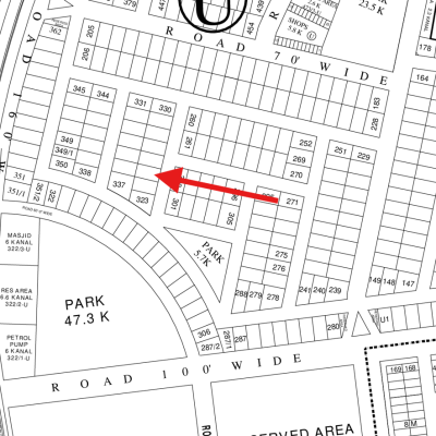 Reasonable Price 1 Kanal Residential Plot Available For Sale In DHA Lahore Phase 8 Block U