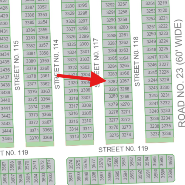 Affordable V-3282 Prime Location 5 Marla Plot Available For Sale In DHA Multan-1