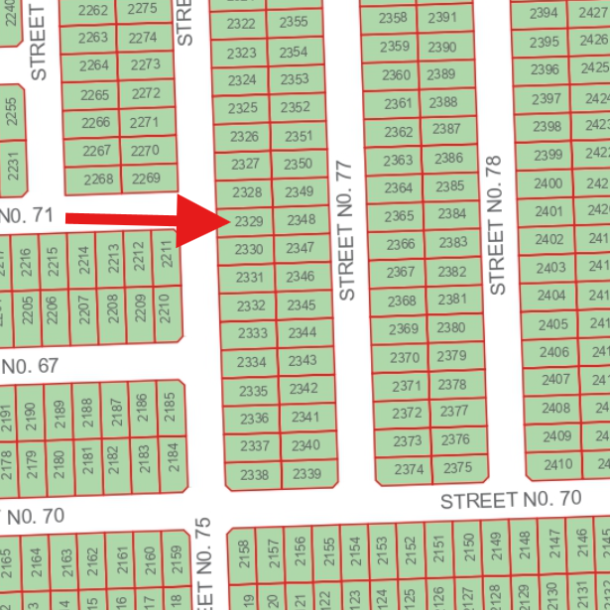 Ideal Location 8 Marla Plot For Sale In DHA Multan Sector V-1