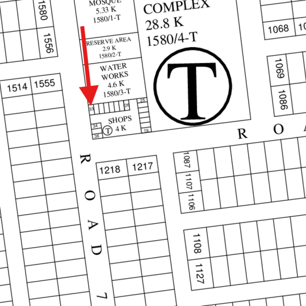 Corner 2 Marla Sector Commercial Plot Available For Sale In DHA Lahore Phase 8 Sector T-1