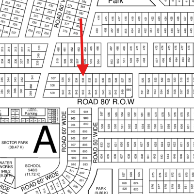 Direct Deal 1 Kanal Prime Location Plot Available For Sale In DHA Lahore Phase 9 Prism Block A