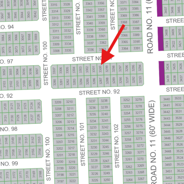 Low Price 5 Marla Plot Available For Sale In DHA Multan Sector P-1