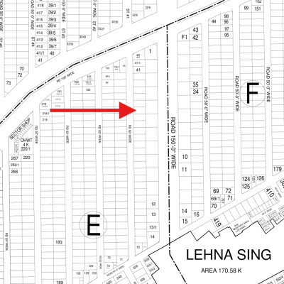 Best Location 1 Kanal Pairs Plot Available For Sale In DHA Lahore Phase 6
