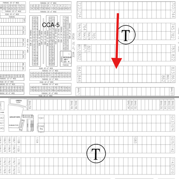 Top Location 1 Kanal Plot Available For Sale in DHA Lahore Phase 7-1