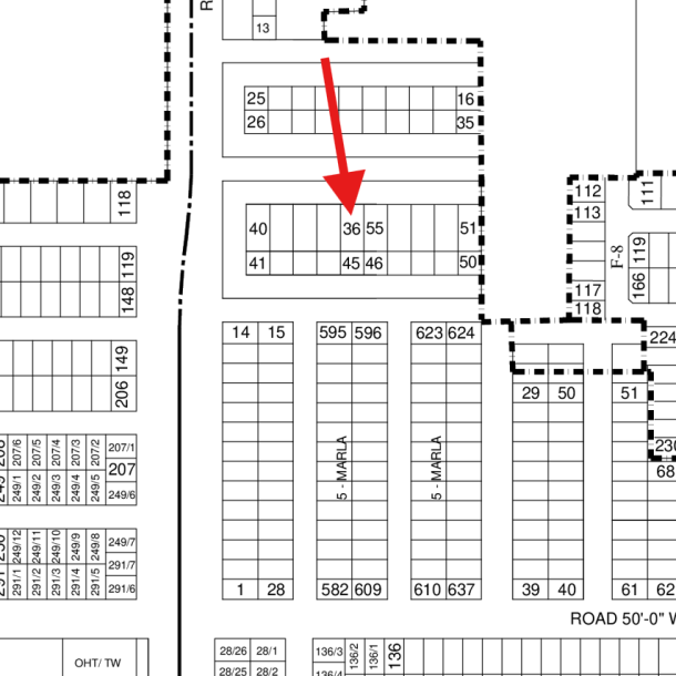 DHA Phase 11 Rahbar 8 Marla Ideal Location Commercial Plot Available For Sale-1