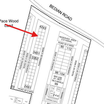 4 Marla Commercial Plot Available For Sale In DHA Lahore Phase 9 Town