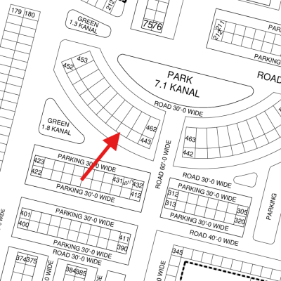 Prime Location 4 Marla Commercial Plot available For Sale In DHA Lahore Phase 9 Town