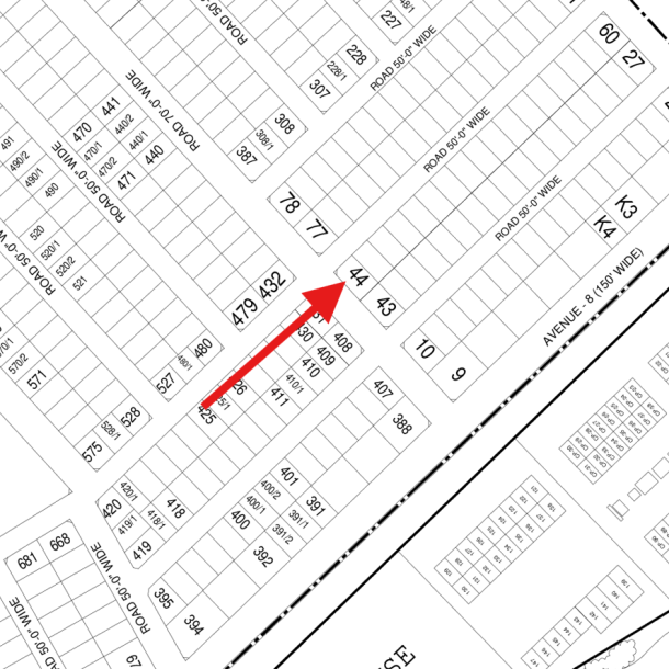 Corner Top Location 1 Kanal Residential Plot Available For Sale In DHA Lahore Phase 6-1