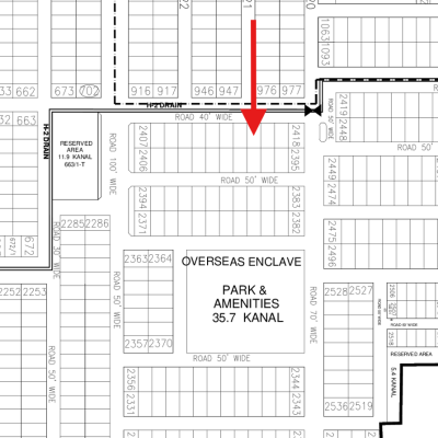 Prime Location 1 Kanal Plot Is Available For Sale In DHA Lahore Phase 7
