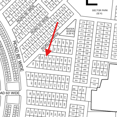 Reasonable Price 1 Kanal Plot Is Available For Sale In DHA Lahore Phase 9 Prism-1