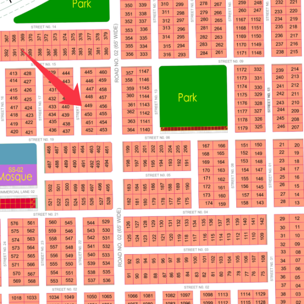 Ideal Location 1 Kanal Plot Available For Sale In DHA Multan Sector S-1