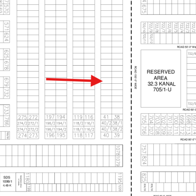 Prime Location 1 Kanal Plot Available For Sale In DHA Lahore Phase 7 Block X