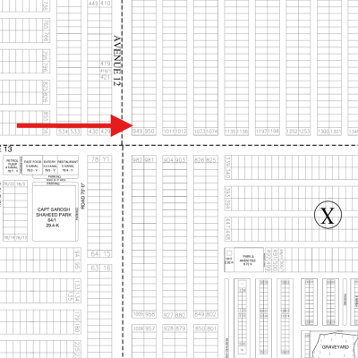 Next To Corner Plot Available For Sale in DHA Lahore Phase 7 Block W