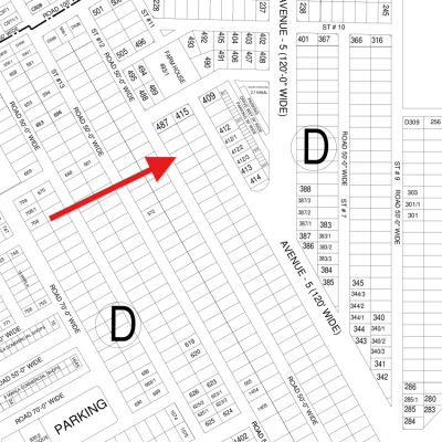 Reasonable 1 Kanal Plot Available For Sale In DHA Lahore Phase 6