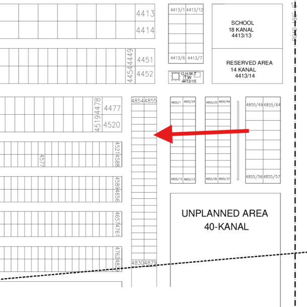 Y-4850 Low Price 1 Kanal Plot Available For Sale in DHA Lahore Phase 7-1