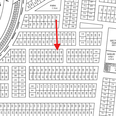 N- 487 Excellent Location 1 Kanal Plot Available For Sale In DHA Lahore Phase 9 Prism