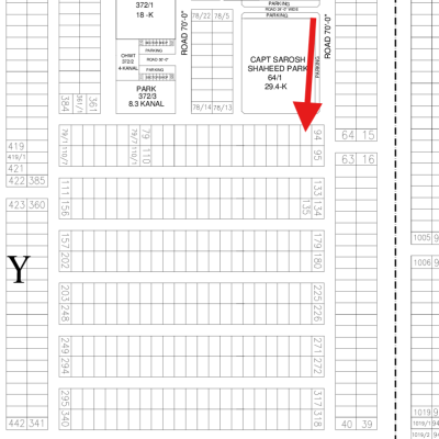 Direct Deal 1 Kanal Pairs Plots Available For Sale In DHA Lahore Phase 7 Block U
