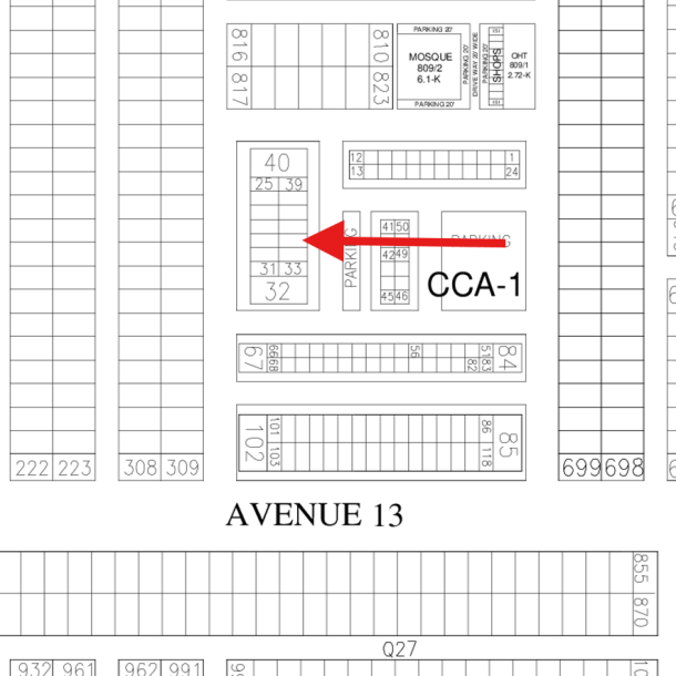 Affordable 8 Marla Commercial Plot Available For Sale In DHA Lahore Phase 7 Block CCA1-1