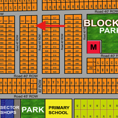 10 Marla Lowest Price Plot For Sale In DHA Gujranwala Phase G1